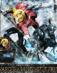 Fullmetal Alchemist Statue 1/6 Edward & Alphonse Elric Deluxe Version 56 cm