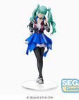 Hatsune Miku SPM PVC Statue Street Sekai Miku 21 cm
