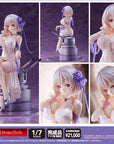Azur Lane PVC Statue 1/7 Sirius White Rose DT-163 22 cm