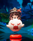 Genshin Impact PVC Statue Hu Tao Chibi Chara Yurayura Stand Ver. 10 cm