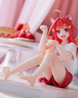 The Quintessential Quintuplets PVC Statue Desktop Itsuki Nakano Newley Written Cat Roomwear Ver.