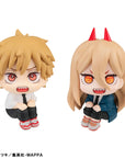 Chainsaw Man Look Up PVC Statues Denji & Power Limited Ver. 11 cm
