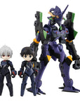Evangelion Desktop Army Figures Shinji Ikari, Kaworu Nagisa & Evangelion 13 8 - 15 cm