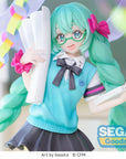 Hatsune Miku Luminasta PVC Statue Hatsune Miku 16th Anniversary Booota Ver. 18 cm