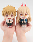 Chainsaw Man Look Up PVC Statues Denji & Power Limited Ver. 11 cm