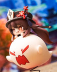 Genshin Impact PVC Statue Hu Tao Chibi Chara Yurayura Stand Ver. 10 cm
