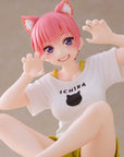 The Quintessential Quintuplets 2 PVC Statue Desktop Ichika Nakano Newley Written Cat Roomwear Ver. 13 cm