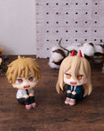 Chainsaw Man Look Up PVC Statues Denji & Power Limited Ver. 11 cm