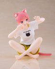 The Quintessential Quintuplets 2 PVC Statue Desktop Ichika Nakano Newley Written Cat Roomwear Ver. 13 cm