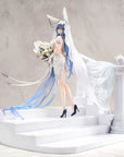 Azur Lane PVC Statue 1/7 New Jersey Snow-White Ceremony Ver. 35 cm