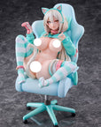 Original Character PVC 1/6 Nekomata Gamer Shiro 25 cm