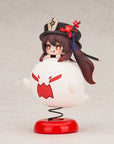 Genshin Impact PVC Statue Hu Tao Chibi Chara Yurayura Stand Ver. 10 cm