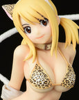 Fairy Tail Statue 1/6 Lucy Heartfilia - Leopard print CAT Gravure_Style 25 cm