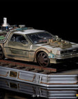 Back to the Future III Art Scale Statue 1/10 DeLorean 57 cm