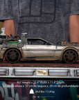 Back to the Future III Art Scale Statue 1/10 DeLorean 57 cm