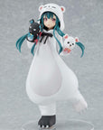 Kuma Kuma Kuma Bear - Yuna White Bear Ver. - POP UP PARADE Figure 17 cm