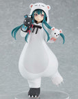 Kuma Kuma Kuma Bear - Yuna White Bear Ver. - POP UP PARADE Figure 17 cm