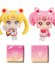 Sailor Moon Cosmos The Movie Look Look Up PVC Statues Eternal Sailor Moon & Eternal Sailor Chibi Moon LTD Ver. 11 cm