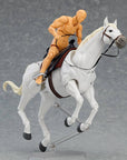 Original Character Figma Action Figure Horse ver. 2 (White) 19 cm