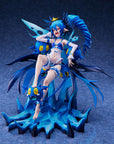 Bombergirl PVC Statue 1/7 Aqua Lewysia Aquablue Vampire Negligee Ver. 25 cm