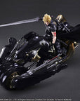 Final Fantasy VII Advent Children Play Arts Kai Action Figure Cloud Strife & Fenrir 28 cm