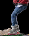 Back to the Future II Art Scale Statue 1/10 Marty McFly on Hoverboard 22 cm