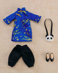 Original Character Parts for Nendoroid Doll Figures Outfit Set: Long Length Chinese Outfit (Blue)