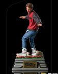 Back to the Future II Art Scale Statue 1/10 Marty McFly on Hoverboard 22 cm