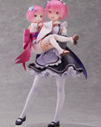 Re:Zero Starting Life in Another World PVC Statue 1/7 Ram & Childhood Ram 23 cm