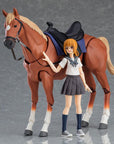 Original Character Figma Action Figure Horse ver. 2 (Light Chestnut) 19 cm