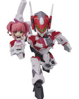 Macross Delta Tiny Session Vehicle mit Action Figure VF-31C Siegfried (Mirage Farina Jenius Use) with Makina Nakajima 10 cm