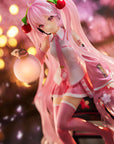 Sakura Miku AMP+ PVC Statue Sakura Lantern Ver. 20 cm