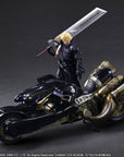 Final Fantasy VII Advent Children Play Arts Kai Action Figure Cloud Strife & Fenrir 28 cm