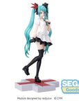Hatsune Miku: Project DIVA MEGA39's Luminasta PVC Statue Hatsune Miku -Supreme- 18 cm