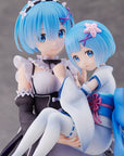 Re:Zero Starting Life in Another World PVC Statue 1/7 Rem & Childhood Rem 23 cm