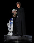 Star Wars The Mandalorian Legacy Replica Statue 1/4 Luke Skywalker, R2-D2 & Grogu 54 cm