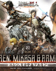 Attack on Titan Ultimate Premium Masterline Statue Eren, Mikasa, & Armin Deluxe Bonus Version 72 cm