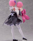 Re:Zero Starting Life in Another World PVC Statue 1/7 Ram & Childhood Ram 23 cm