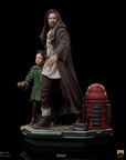 Star Wars: Obi-Wan Kenobi Deluxe Art Scale Statue 1/10 Obi-Wan & Young Leia 20 cm