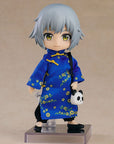 Original Character Parts for Nendoroid Doll Figures Outfit Set: Long Length Chinese Outfit (Blue)