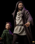 Star Wars: Obi-Wan Kenobi Deluxe Art Scale Statue 1/10 Obi-Wan & Young Leia 20 cm