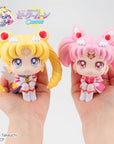 Sailor Moon Cosmos The Movie Look Look Up PVC Statues Eternal Sailor Moon & Eternal Sailor Chibi Moon LTD Ver. 11 cm