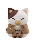 Attack on Titan Mega Cat Project Trading Figure 3 cm Gathering Scout Regiment danyan! Assortment (8)
