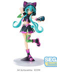 Hatsune Miku Luminasta PVC Statue Hatsune Miku Live Stage 18 cm