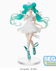 Hatsune Miku SPM PVC Statue 15th Anniversary KEI Ver. 24 cm