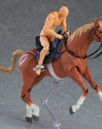 Original Character Figma Action Figure Horse ver. 2 (Light Chestnut) 19 cm