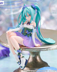 Hatsune Miku Noodle Stopper PVC Statue Miku Flower Fairy Morning Glory 14 cm