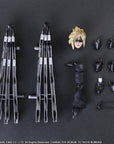 Final Fantasy VII Advent Children Play Arts Kai Action Figure Cloud Strife & Fenrir 28 cm