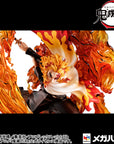 Demon slayer: Kimetsu no Yaiba Kyojuro Precious G.E.M. Series 1/8 PVC Statue Rengoku Flame Breathing Fifth Form:Flame Tiger 24 cm