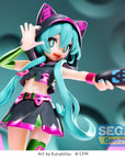 Hatsune Miku Luminasta PVC Statue Hatsune Miku Live Stage 18 cm